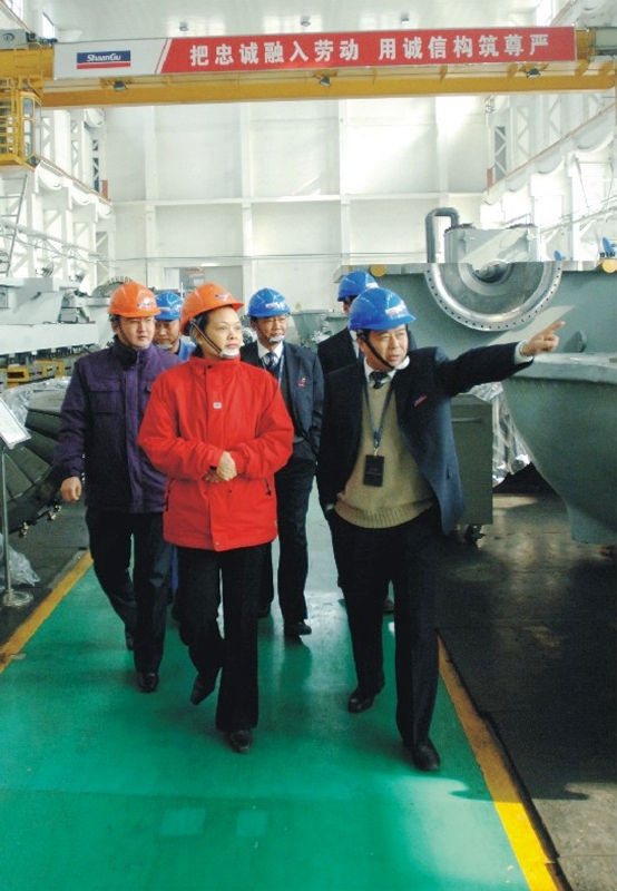 2007年国度发改委工业司副司长黄鹂来ABPAY钱包官方网站视察