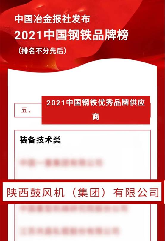 ABPAY钱包官方网站集团被评为 “2021中国钢铁优良品牌供给商”